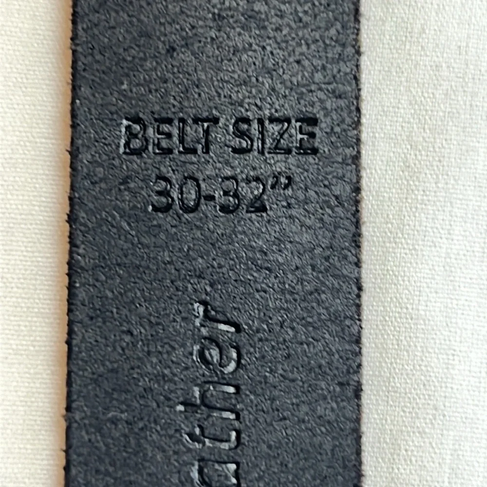 Timberland leather belt New Black New